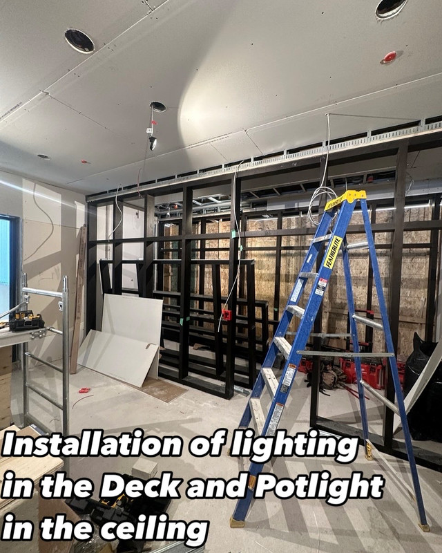 Electrical installation work