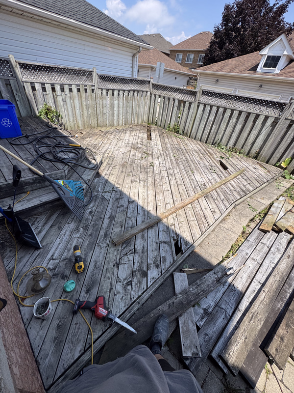 Deck board replacement