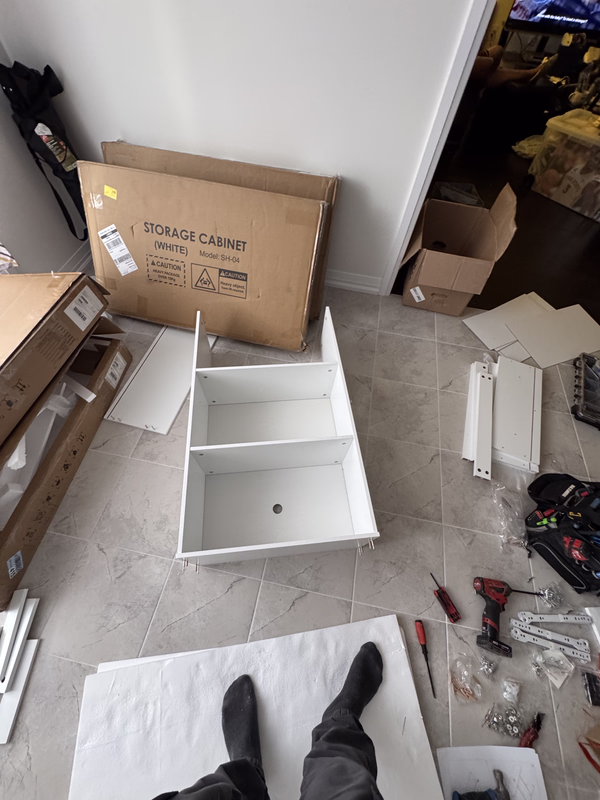 IKEA furniture assembly