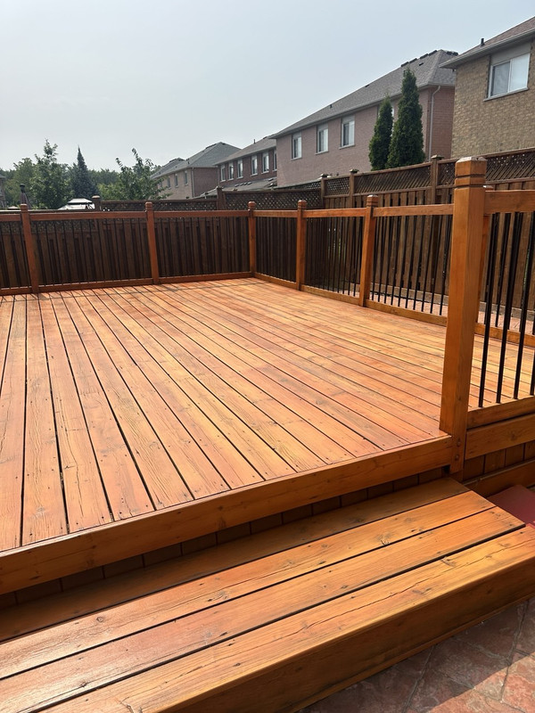 Deck and fence repair