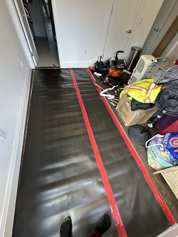 Baseboard installation